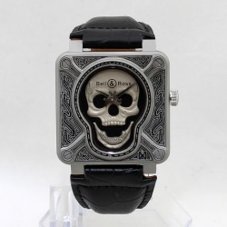 Мъжки луксозен часовник Bell & Ross Burning Skull