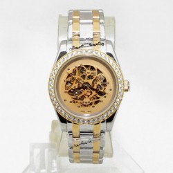 Дамски луксозен часовник Rolex Skeleton