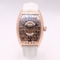 Дамски луксозен часовник Franck Muller Gold Croco